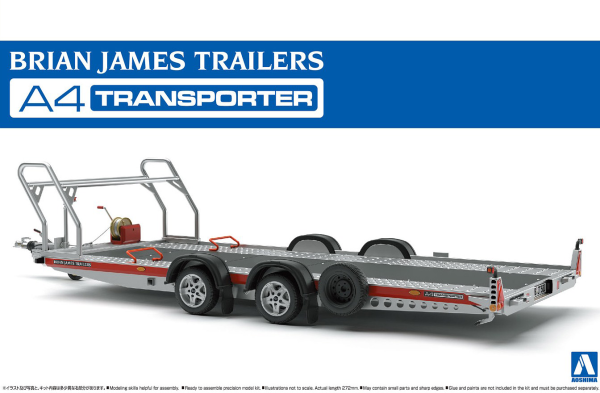 BRIAN JAMES TRAILER A4 TRANSPORTER 1/24